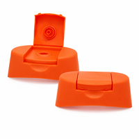 Bouchon à clapet en PP anti-fuite avec valve en silicone pour bouteilles de miel, sirop et sauces