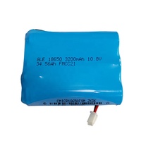 Baterai ICR18650 3200mAh 10.8V 11.1V Li-ion Isi Ulang |   Baterai Pengganti untuk Film Privasi & Lampu LED