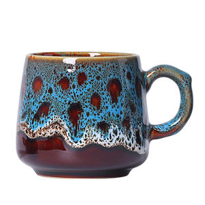 Tasse à café en céramique, cadeaux d'affaires, design moderne de luxe léger, avec anse, impression de logo, haute valeur esthétique - Product Image 5