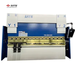 Eco-friendly 130T3200 4+1 Axis hydraulic press brake CNC Sheet Metal Bending Machine sheet metal bender