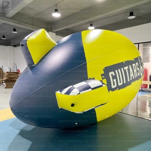 <span class=keywords><strong>Zeppelin</strong></span> Gonfiabile Gigante da 5m con Logo Personalizzato per Pubblicità Aerea/Decorazione Eventi/Promozione - Product Image 6