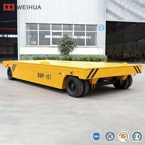 Weihua เครื่อง10Ton รถเข็นขนส่งไฟฟ้า AGV มีความแม่นยำสูง20ตัน50ตัน100ตัน300ตัน - Product Image 1