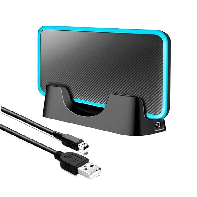 USB Charging Dock for Nintendo 2DS XL Charger Station