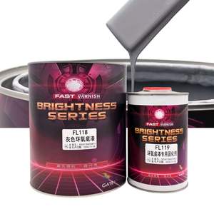 طلاء سيارات <span class=keywords><strong>2K</strong></span> رمادي سائل مظهر مريح فرشاة رش لقارب السيارات إيبوكسي التمهيدي طلاء أثاث راتنج أكريليت - Product Image 1