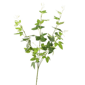 QIHAO Trachelospermum Jasminoides Artificial, Hojas Verdes de 5 Ramas, Plantas Decorativas de Interior para el Hogar, Accesorios para Bodas - Product Image 5