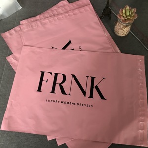 Biodegradable custom logo poly mailers plastic courier bags for package shipping bag mailing bag