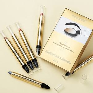 Hochlicht-Augenschatten-Stift Perlenlicht feiner Blitz Eyeliner-Stift Lügendes Seidenraupe Aufhellung doppelter Kopf-Augenschatten-Stift - Product Image 1
