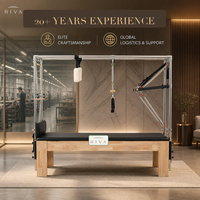 Reformer Pilates en chêne, Cadillac portable, professionnel, durable, multifonction, écologique, équipement de gym, garantie 5 ans