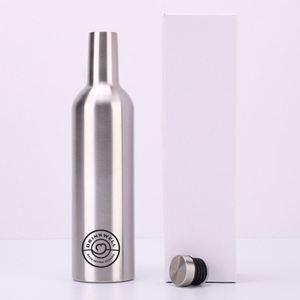 ขวดไวน์สแตนเลสขนาด 750 มล. แบบสองชั้น ฉนวนกันความร้อน - Product Image 1