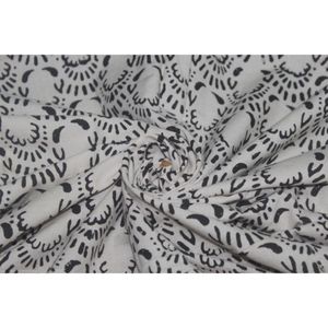Tissu en coton imprimé à la main, prix de gros, 110 GSM, pour rideaux, couches, textiles de maison, sacs, accessoires pour textiles féminins - Product Image 6
