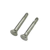 Vis d'avion en fer titane aluminium, femme, Micro roue Miniature de bateau, vis d'avion, cuivre Rivet pour couteau de poignée Pcb en bois