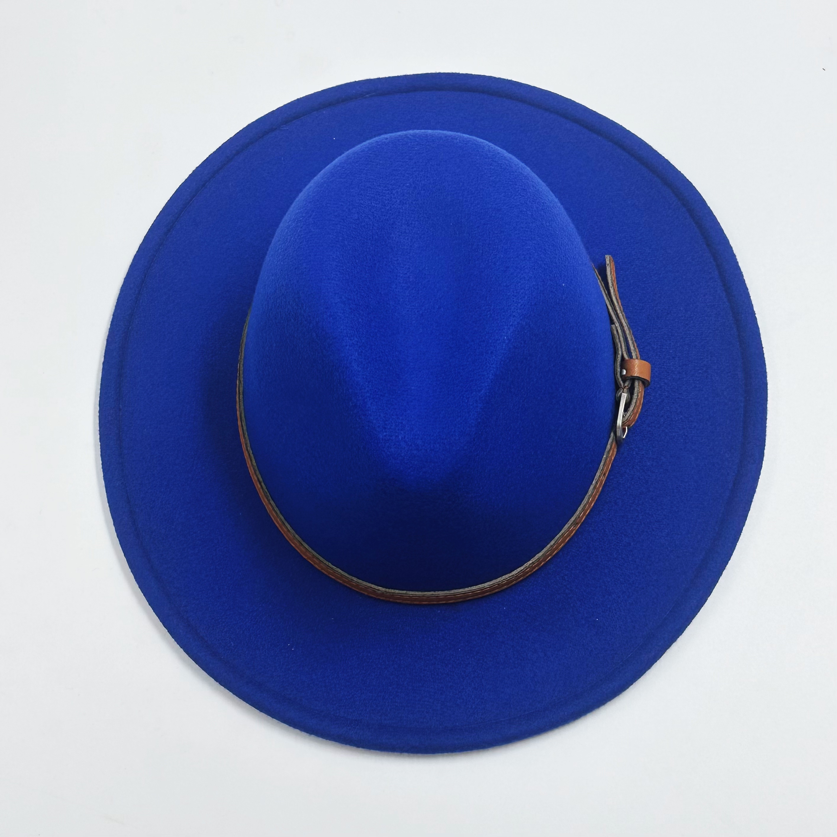 Renee\'s | 100% Wool Felt Panama Hat Amazon.com: 100% Wool Fedora Trilby Hat Classic Wide Brim  main image 3