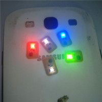 2020 nouvelle mode 13.56MHz NFC ongle LED autocollant RFID Communication intégrée NFC puce pour bricolage fête montre Nail Art lumière autocollant