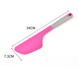 Wholesale Non Stick Spatula Turner Cake Butter Scraper Flour Mixing Baking Tool Heat Resistant Pastry - Product Image 2