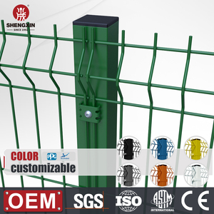 Panneau de clôture en treillis soudé 3D robuste certifié ISO pour la protection des infrastructures et la sécurité périmétrique - Product Image 1