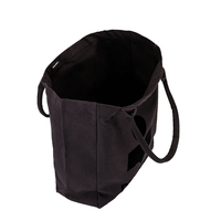 Sac fourre-tout pliable en toile brodée, grand format, vintage, durable, pour animaux de compagnie, plage, extérieur, ou livres universitaires (Corée) - Vente en gros