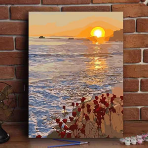 20*30 image peinture personnalisée peinture par numéros photos <span class=keywords><strong>dessin</strong></span> toile coloriage famille <span class=keywords><strong>Portrait</strong></span> décoration de la maison bricolage cadeau - Product Image 5