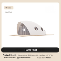 Lüks Seashell glahotels çadırları oteller için banyo AC Safari tatil köyleri plaj düğünler-su geçirmez prefabrik ev fabrika toptan
