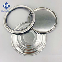 Tutup Cincin Diameter 165mm, Aksesori Tutup Bawah, Cocok untuk Merakit Kaleng Bulat 4 Liter.