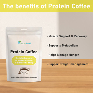 HealthFood Vitamin <b>Protein</b> Powder 15.8 oz High-<b>Protein</b> Dietary Supplement Digestive Health Support Sustained Energy Performance - Product Image 5