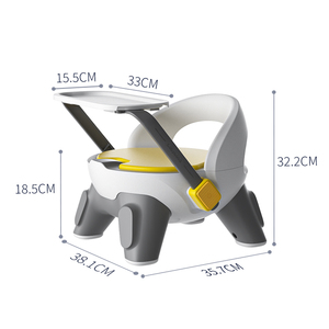 Silla de plástico multifuncional para niños, asiento de silla con bandeja, nuevo diseño, <span class=keywords><strong>2022</strong></span> - Product Image 2