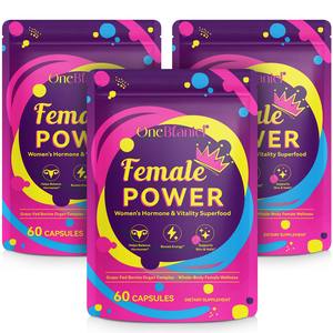 SOLOTREE Feminino Pó Vitamina Cápsulas Ajuda Equilíbrio Hormonas Cápsula Aumenta Energia Todo O Corpo Feminino Wellness Cápsulas - Product Image 1