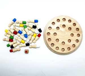 CHRT enfants cadeaux éducatifs précoces nouveaux enfants mémoire en bois bâton de correspondance jeu d'échecs jeu logique Intelligent éducatif - Product Image 1