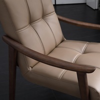Chaise de salle à manger médiévale BST, design italien, en bois de frêne, haut de gamme, pour négociations, réceptions, ou comme chaise de café à domicile