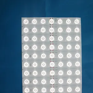 柔性发光二极管面板背光标准尺寸240*480毫米RGBWW白色定制尺寸可用CRI90 160度透镜发光二极管面板