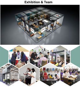 Restaurant Home chaises de salle à manger rembourrées en cuir brun fauteuils pivotants de luxe avec pieds en métal vente en gros - Product Image 6