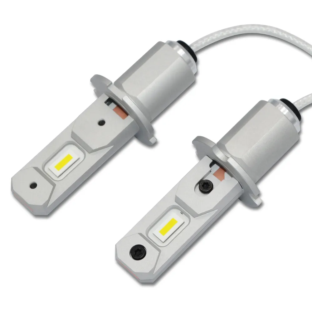 Gview GS-1-H3 Bóng Đèn LED Tự Động Kích Thước Nhỏ 1600lm 10-60V Đèn Led Xe Hơi Chip CSP 7035 Đèn Sương Mù LED DRL H3 Cho Ô Tô Và Xe Tải