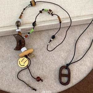 Retro lindo dibujos animados salchicha Dachshund perro colgante collar para mujer - Product Image 4