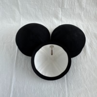 Kippah de Cuero Ecológico al por Mayor con Forro de Algodón 15-21cm para Bodas Judías, Bar Mitzvah, Personalizado OEM