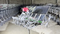 Machine à planter à essence, meilleure efficacité, équipement agricole, fabricant vietnamien, 6 rangs, 18 cm, pour riz et légumes
