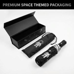 Nuevo Paraguas Automático de Alta Calidad, Resistente al Viento y a la Lluvia, Portátil, con Diseño de Astronauta, para Negocios - Product Image 2