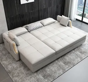 Luxury L Shape <strong>Cheap</strong> Sleeper Fabric <strong>2</strong> 3 <strong>Seater</strong> Folding Couch <strong>Sofa</strong> <strong>Bed</strong> - Product Image 1