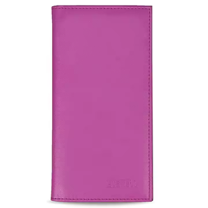 Biểu tượng tùy chỉnh người đàn ông Phụ Nữ RFID chặn PU da sổ Séc Bìa Wallet với chủ bút - Product Image 5