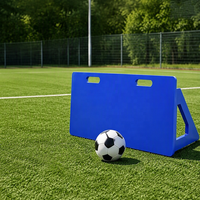 Mur de rebond de football en UHMWPE, panneau pliable auto-lubrifiant et résistant à l'usure pour l'entraînement des enfants au jeu de passe et de réception