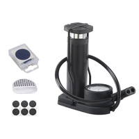 Vente en gros Pompe de gonflage pour vélo Pompe à pied haute pression Mini portable Voiture électrique Vélo Moto Voiture Pompe à air domestique à pédale
