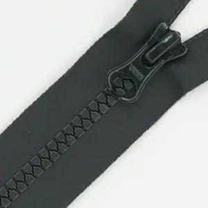 YKK cerniera all'ingrosso in resina rossa con cerniera a catena lunga cerniera in plastica personalizzata - Product Image 1