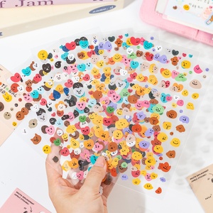 Adesivi Yu Xian Mouth Substitute per decorazioni fai da te, morbidi, divertenti, con motivi carini, senza emozioni, per diari e scrapbooking - Product Image 3