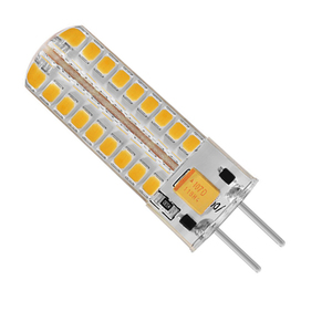 Bombilla <span class=keywords><strong>LED</strong></span> de silicona para lámpara de cristal, fuente de luz <span class=keywords><strong>G9</strong></span> GY6.35, 220V 12V 5W <span class=keywords><strong>LED</strong></span> - Product Image 5