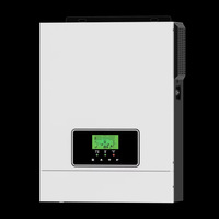 Onduleur solaire hybride 12v/24v/48v 3000w onduleur de réseau à onde sinusoïdale pure 3kva pour l'éclairage du système solaire domestique onduleur solaire 3000w