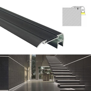 Estrusione del profilo <span class=keywords><strong>in</strong></span> <span class=keywords><strong>alluminio</strong></span> a canale a LED a prezzi di fabbrica per l'illuminazione a gradini-striscia luminosa - Product Image 5