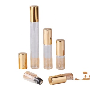 ขวดน้ำหอมขนาดพกพาขนาดเล็ก 1 มล. 2 มล. 3 มล. 5 มล. แบบลูกกลิ้งโลหะ - Product Image 4