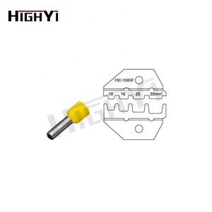 FSC-1035GF Européenne super d'économie d'énergie de tube de fil de type nu terminal <span class=keywords><strong>pince</strong></span> à <span class=keywords><strong>sertir</strong></span> pour 10, 16, 25, <span class=keywords><strong>35mm2</strong></span> - Product Image 5