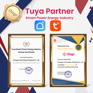 2P Smart RCBO Wi-Fi Tuya Smart Circuit Breaker dengan Perlindungan Kebocoran Tipe a 230V 30mA 63A DIN Rail Metering Chayo - Product Image 5