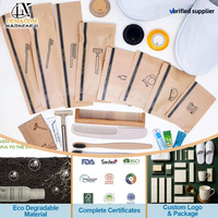 Bouteille de produits de toilette jetable Hawer OEM, écologique et biologique, de luxe, personnalisée, pour hôtels, savon et autres articles de toilette.
