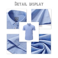 Vente en gros de polos personnalisés de haute qualité Chemises de golf en polyester et spandex Chemises polo brodées