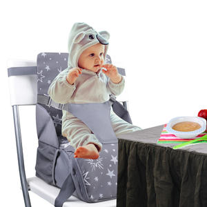 Bolsa de pañales para mamá, organizador de cochecito, pañal de bebé, silla portátil para cena de bebé, bolso de hombro conveniente para comidas y descansos - Product Image 5